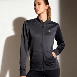 Under Armour Women's Medium Black Athletic Pullover Sweatshirt Activewear
